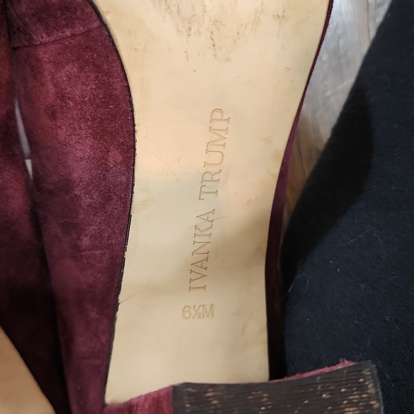 💥 Ivanka Trump Kellsee Women Pointed Toe Ankle Strap Heels - Picture 5 of 8